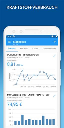 My Car: Fahrzeugmanagement screenshot 2