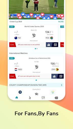 CricTeam - Live Cricket Score screenshot 3