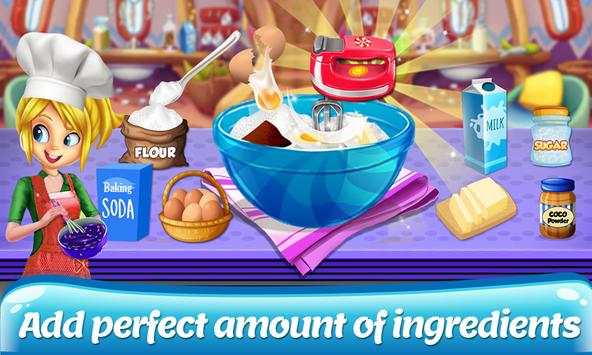 Ice cream Cake Maker : doll cakes games for girls screenshot 4
