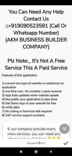 Website To Mobile Application - web2app | web2apk screenshot 6
