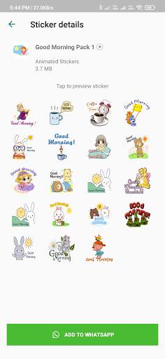 Animated Sticker for WhatsApp screenshot 3