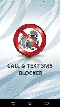 Call and Text SMS Blocker screenshot 1