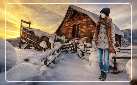 Snowfall Photo Frames 2 تصوير الشاشة