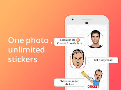 Amazing Stickers for Whatsapp, FB, Twitter... screenshot 1