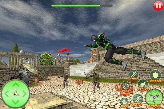 Ninja Assassin Fidget Spinner Shadow ninja Fighter screenshot 11