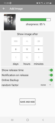 time lock for images screenshot 2