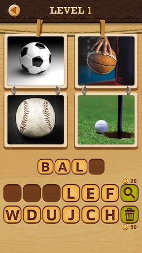 4 Pics Puzzle: Guess 1 Word screenshot 4