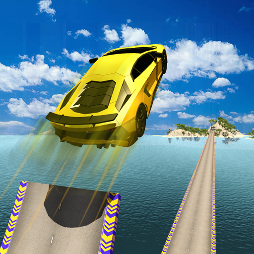 Mega rampa extrema - acrobacias flip coche icon