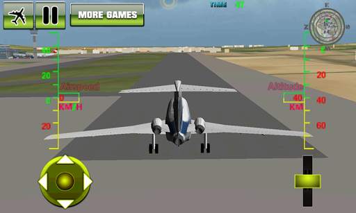 3D Airplane Flight Simulator 3 screenshot 1