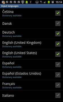 OneHand Keyboard Language Pack screenshot 1
