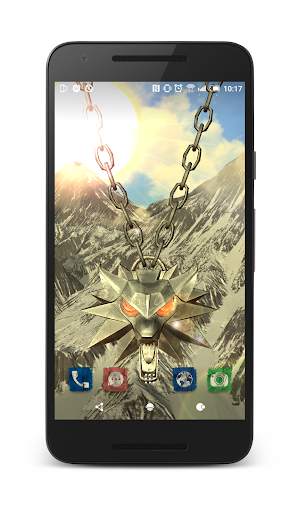White Wolf Live Wallpaper screenshot 2