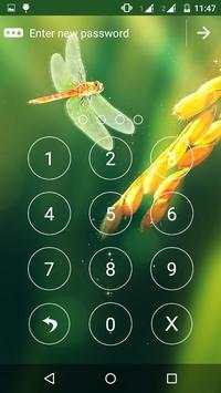 Natural butterfly App Lock screenshot 3