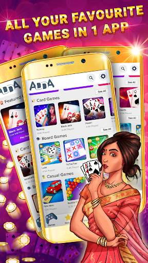 আড্ডা (ADDA): 29 কার্ডগেম, হাজ screenshot 1