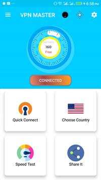 Master VPN - Free unblock Proxy VPN & security VPN screenshot 1