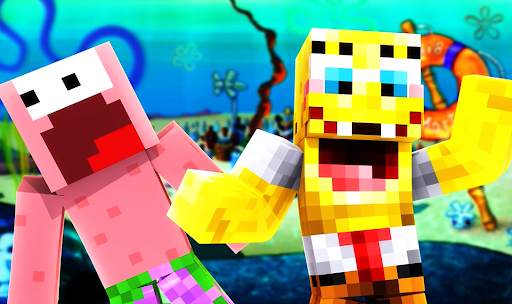 SpongeBob Minecraft Skins MCPE screenshot 2