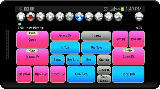Drum Pads Lite Free screenshot 1