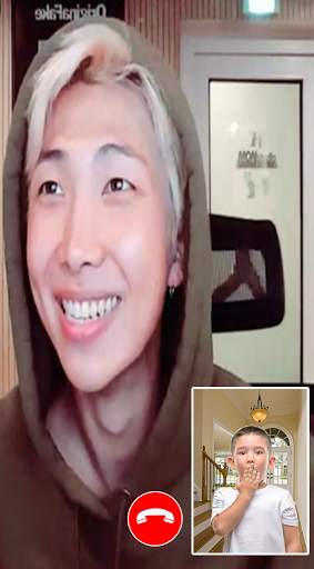 RM Kpop BTS Video Call & chat Simulator screenshot 2