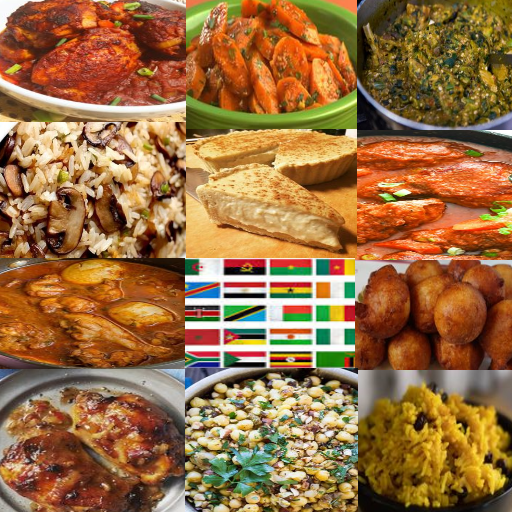 African Food &amp; Recipes icon
