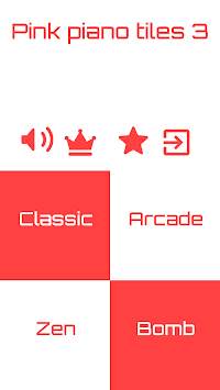 Pink Piano Tiles 3 screenshot 1