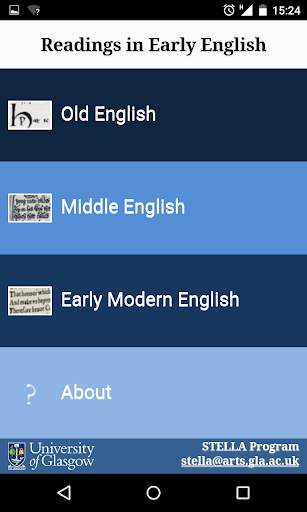 Readings in Early English скриншот 1