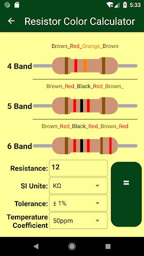 Resistor Calculator screenshot 4