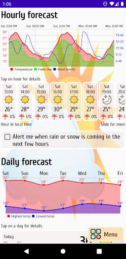 The Weather screenshot 2