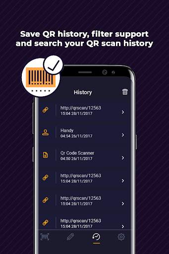 QR code reader & Barcode scanner app screenshot 3