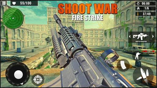 Shoot War Fire Strike screenshot 1