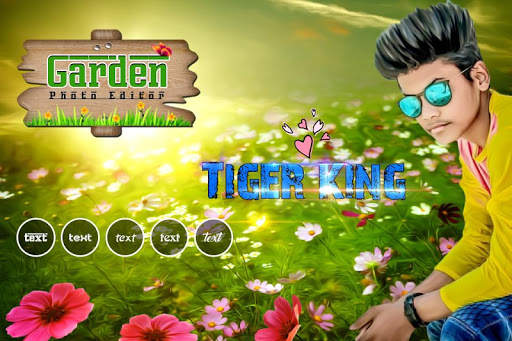 Garden Photo Editor 3 تصوير الشاشة