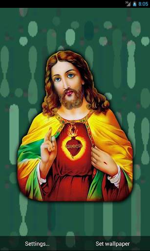 Jesus Christ Live Wallpaper screenshot 2