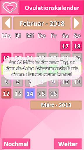 Ovulation App Deutsch screenshot 5