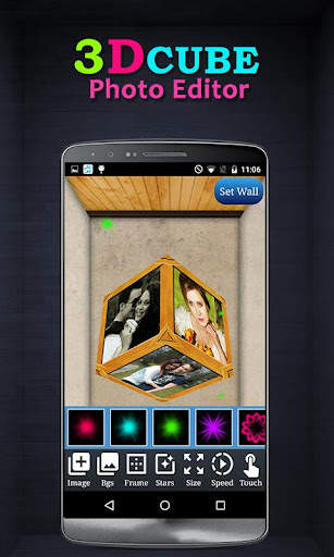 3D Cube Live Wallpaper Editor screenshot 12