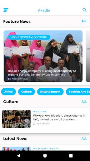 Axadle Get Latest News From Horn of Africa screenshot 7