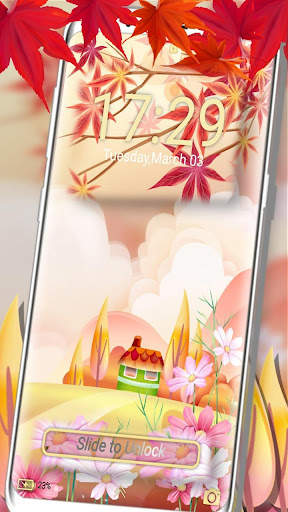 Autumn Leaves Clipart Theme screenshot 3