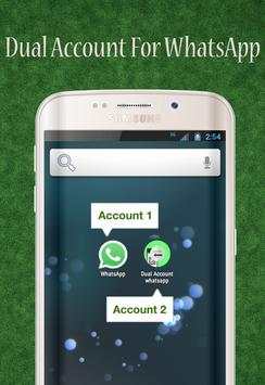 Dual Account Mesenger screenshot 1