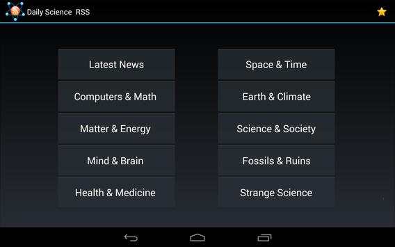 Daily Science RSS screenshot 4