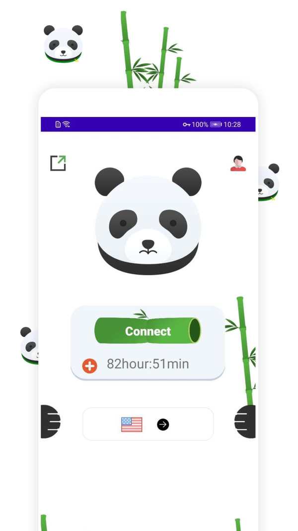 Panda VPN (free use, 4k speed) v2ray free VPN screenshot 1