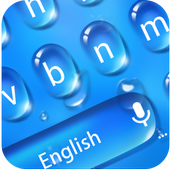 Giọt nước Chủ đề bàn phím icon