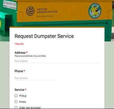 Thrifty Dumpster Connect screenshot 2