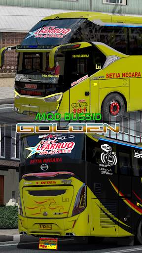 Mod Bussid Golden screenshot 1