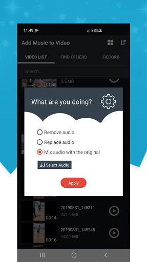Add Audio to Video ( Remove audio from video ) screenshot 4