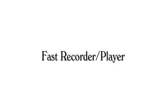 Fast Audio Recorder/Player screenshot 1