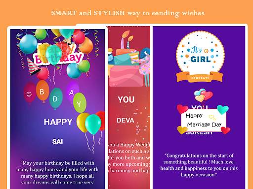 WishKaro App - Smart & Trendy way to send wishes. screenshot 3