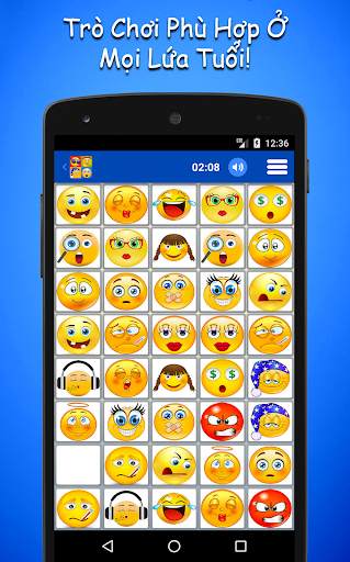 Trò chơi Trí nhớ Biểu tượng cảm xúc cho Trẻ em screenshot 3