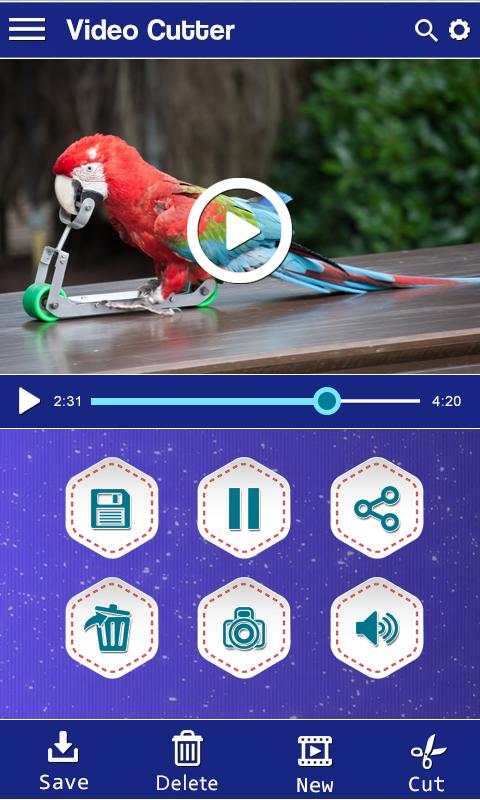 Video Cutter 3 تصوير الشاشة