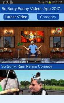Funny So - Sorry Videos App 2018 Comedy Cartoon screenshot 2