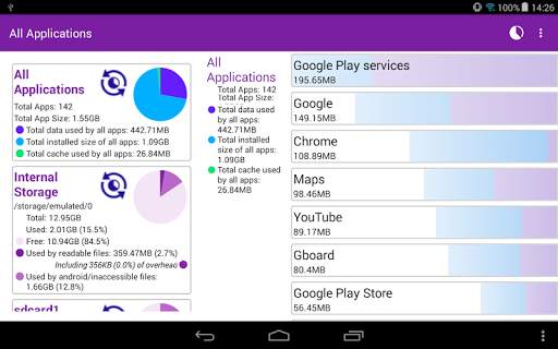 Storage Analyser screenshot 7