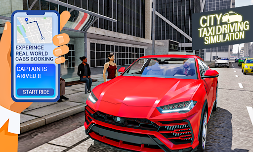 Pro Taxi Sim Cab Driving simulator Free Game 2021 screenshot 2