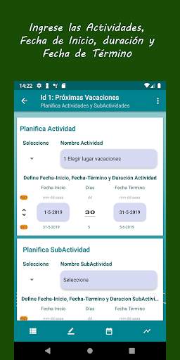 Planificación de Proyectos screenshot 2