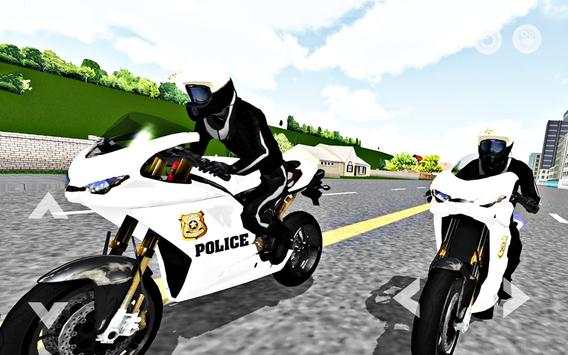 Police Motorbike : Crime Patrol City Bike Rider 3D स्क्रीनशॉट 1